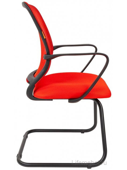 Компьютерное кресло Chairman 698 V tw-69 красное