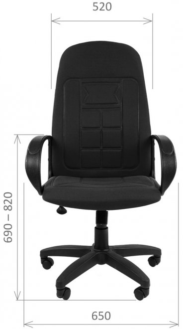 Компьютерное кресло Chairman 727 черное