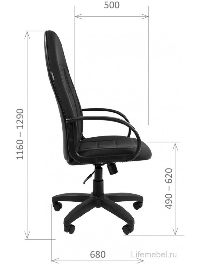 Компьютерное кресло Chairman 727 синее