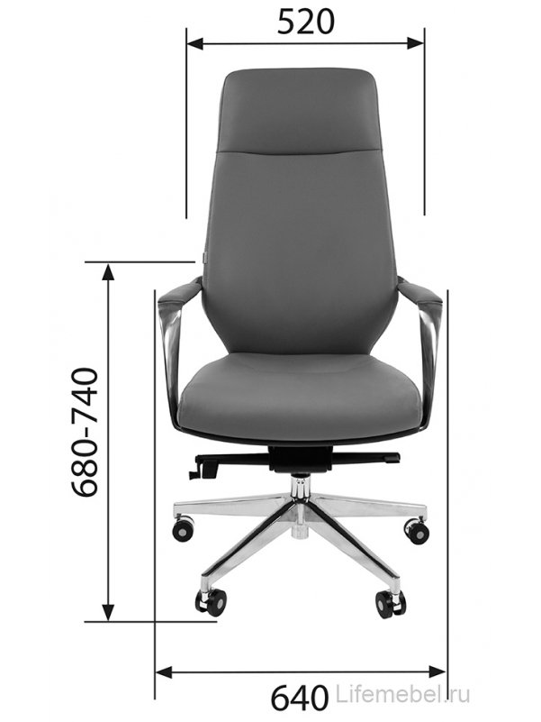 Компьютерное кресло Chairman 920 черное