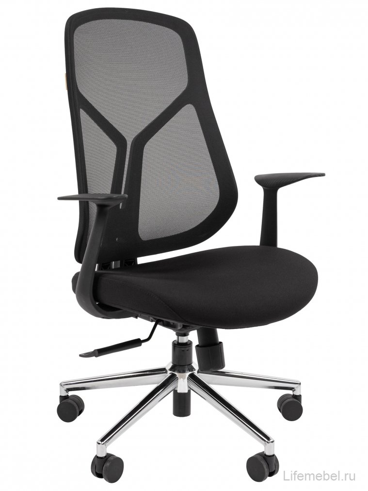 Компьютерное кресло Chairman CH588 без подголовника черный СС