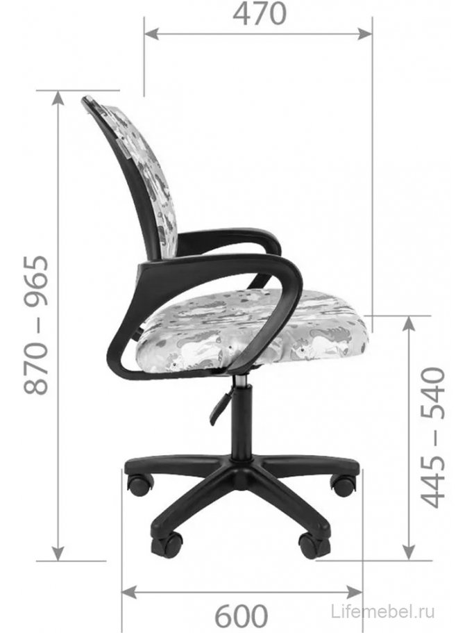 Компьютерное кресло Chairman Kids 103 LT ткань монстры