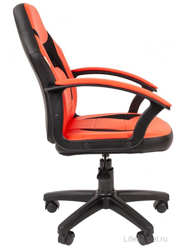 Компьютерное кресло Chairman kids 110 черный / красный