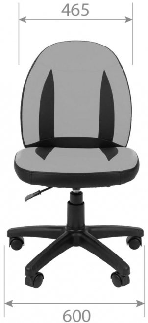 Компьютерное кресло Chairman kids 122 голубой / черный