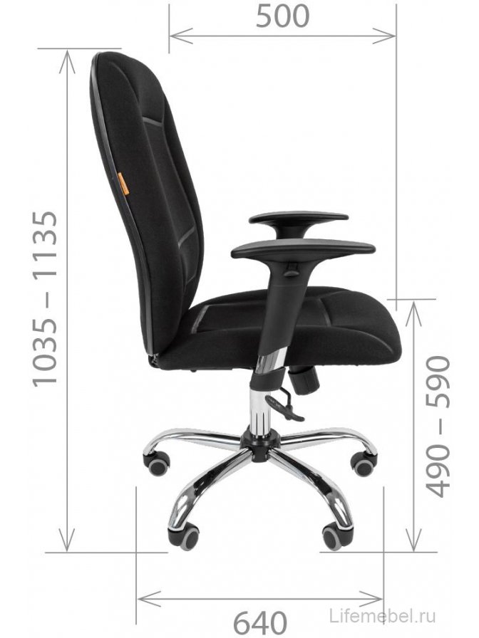 Компьютерное кресло Chairman 888 С-2 серое