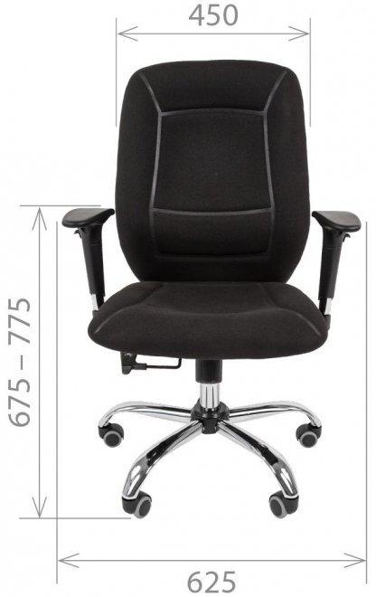 Компьютерное кресло Chairman 888 С-3 черное