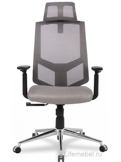 Компьютерное кресло College HLC-1500HLX Grey серое