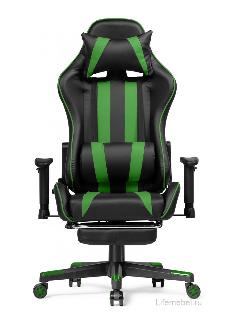 Компьютерное кресло Corvet black / green