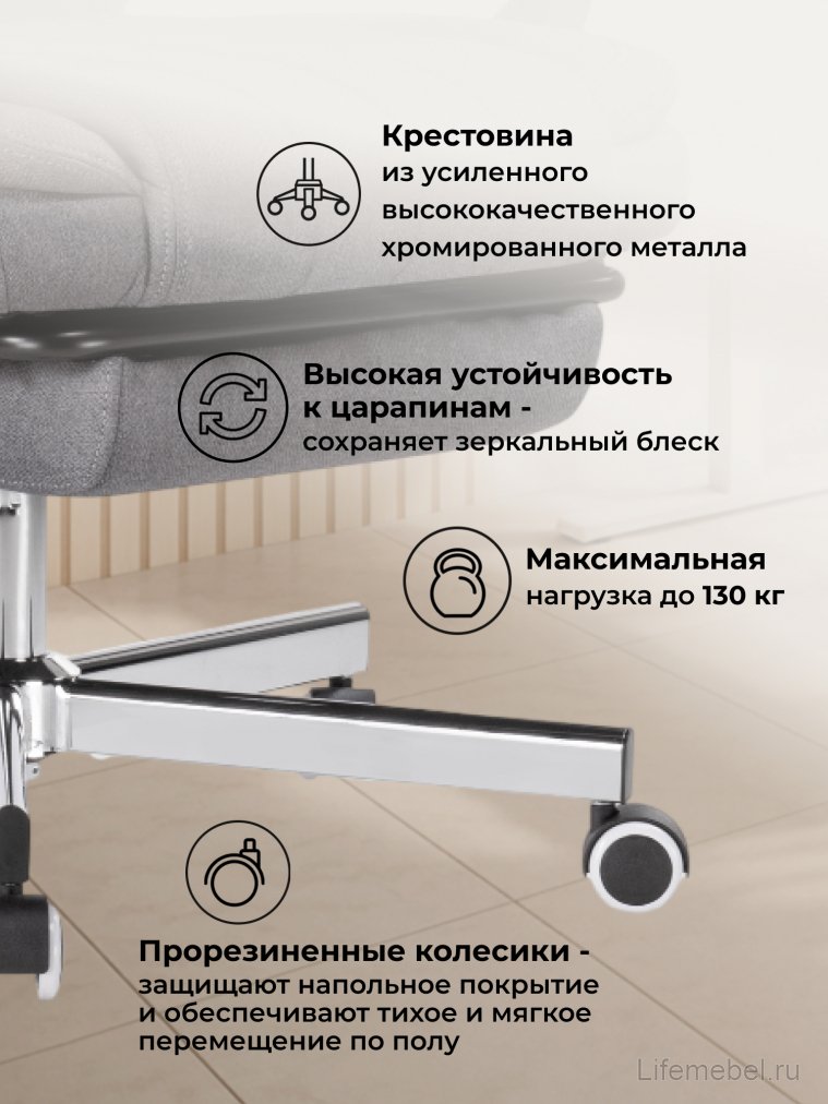 Компьютерное кресло Damir gray