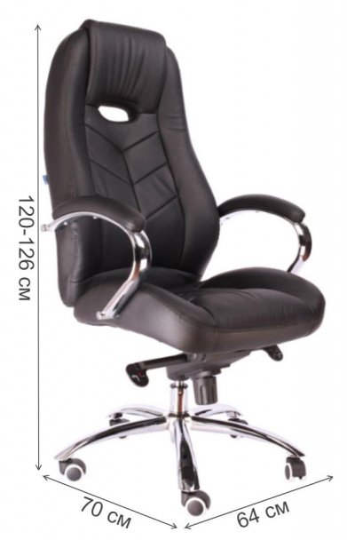 Компьютерное кресло Drift M экокожа черное