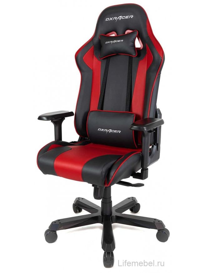 Компьютерное кресло DXRacer OH/K99/NR черный / красный
