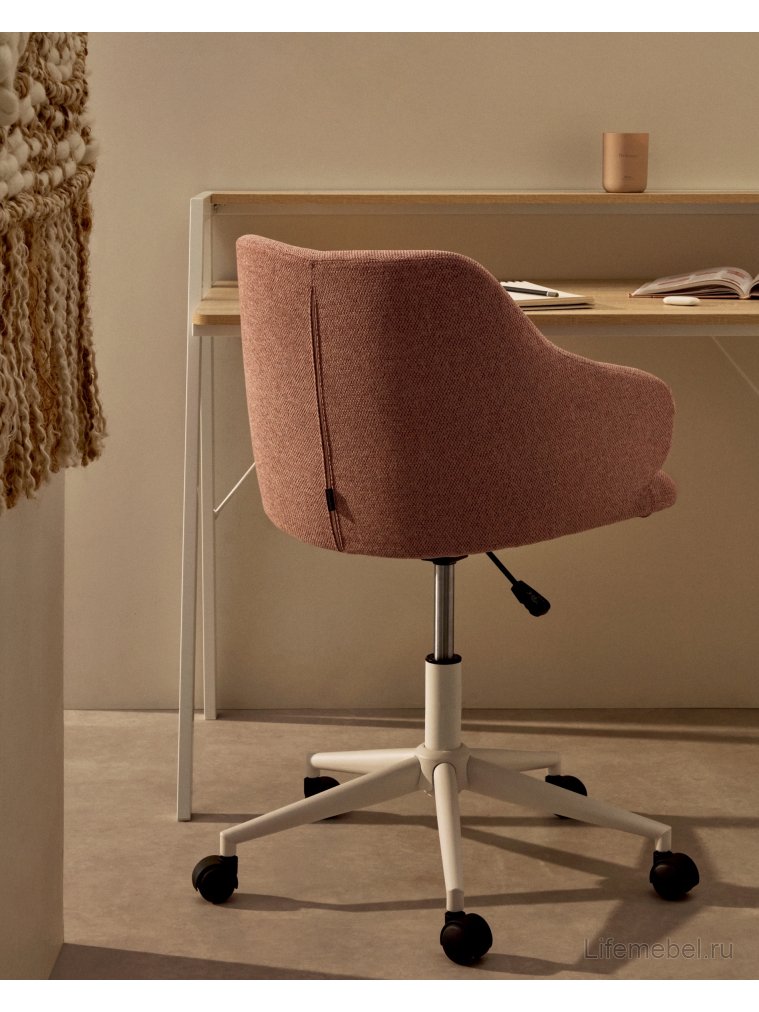Компьютерное кресло Einara светло-розовое