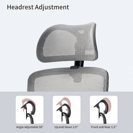 Компьютерное кресло Eureka ERK-OC15-GY