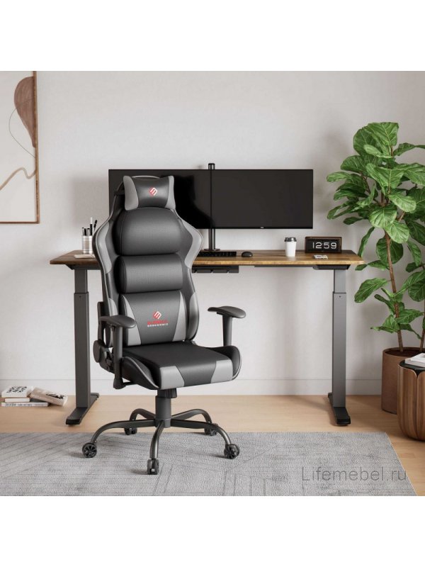 Компьютерное кресло Hector серое