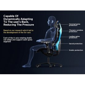 Компьютерное кресло Eureka Typhon ESL-GC05-BU