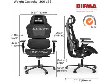 Компьютерное кресло Eureka Typhon
