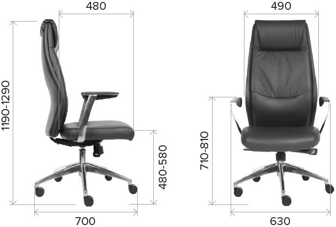 Компьютерное кресло Everprof London черное