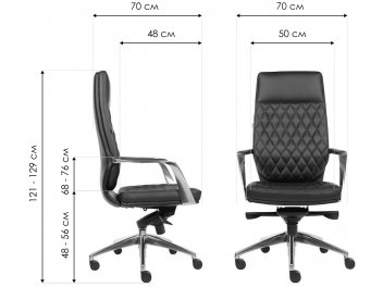 Компьютерное кресло Everprof Roma черное