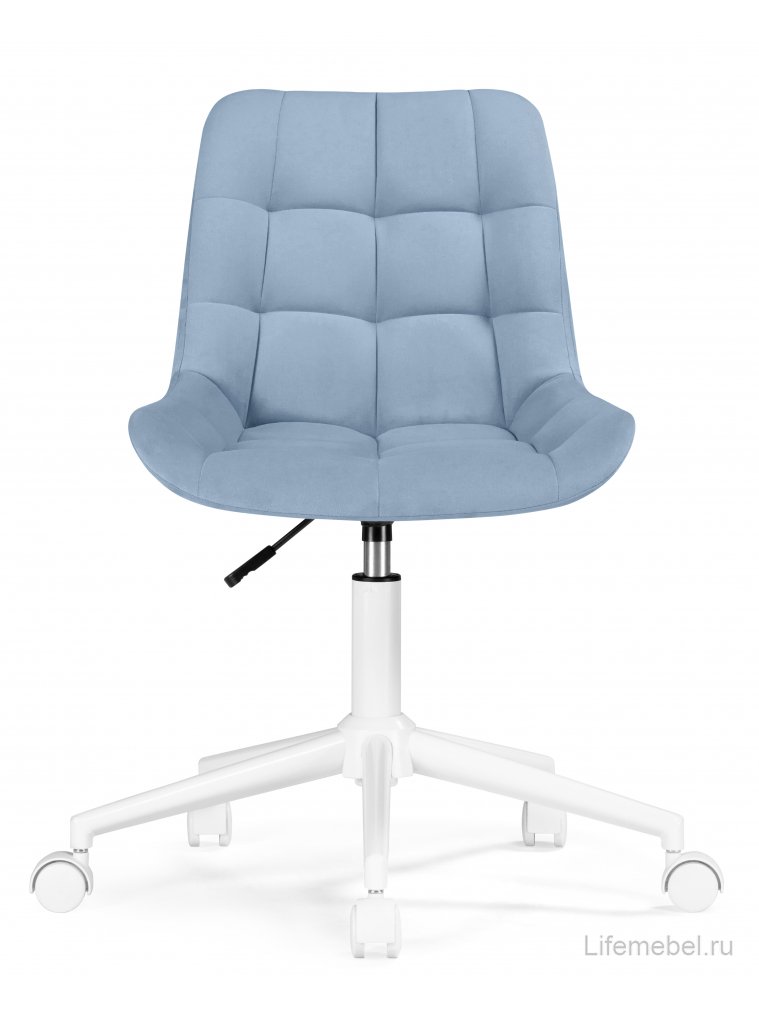 Компьютерное кресло Форт голубой / белый