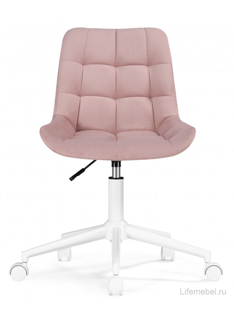 Компьютерное кресло Форт розовый / белый