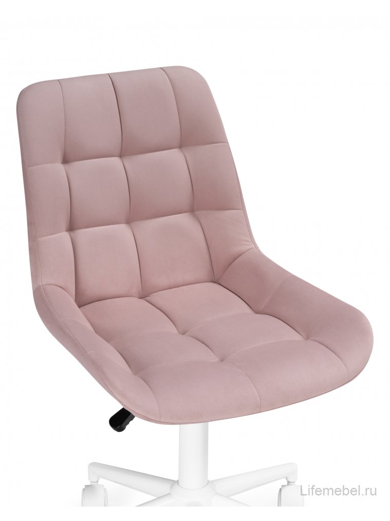 Компьютерное кресло Форт розовый / белый