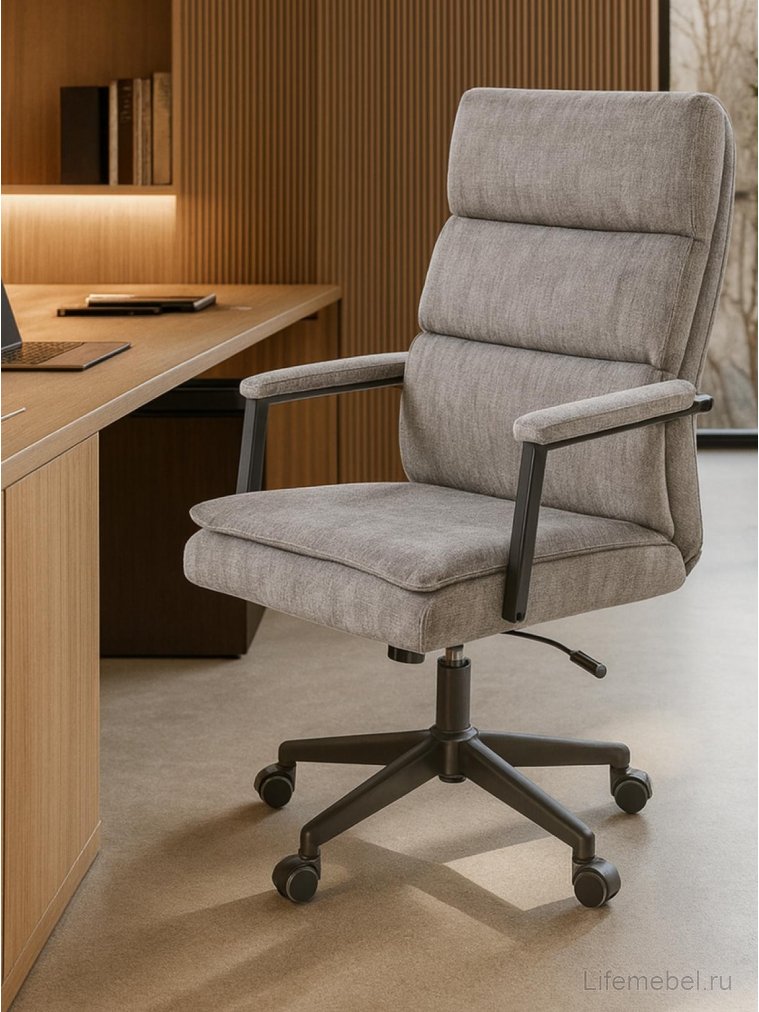 Компьютерное кресло Adriano серое