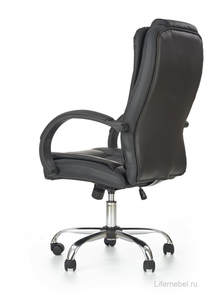 Компьютерное кресло Relax черная экокожа