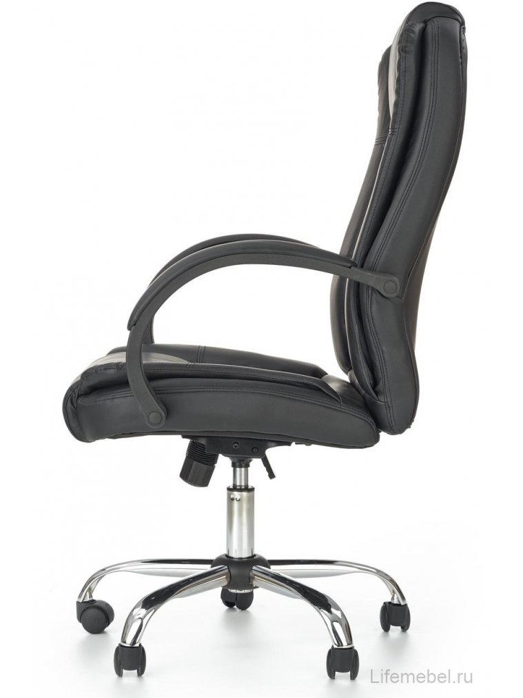 Компьютерное кресло Relax черная экокожа