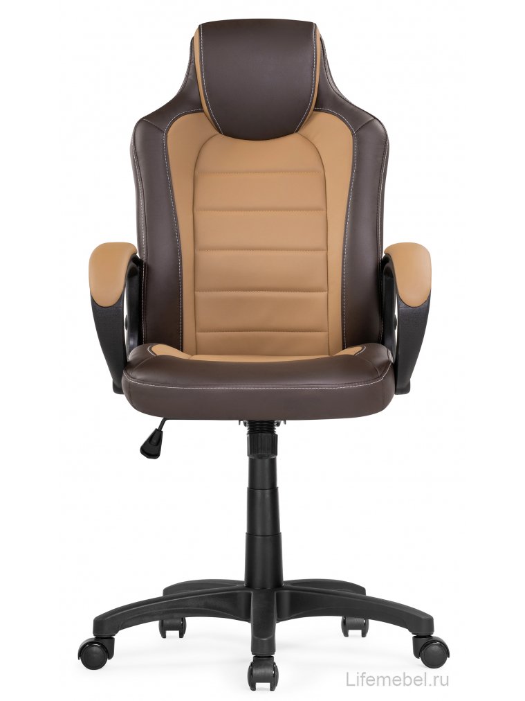 Компьютерное кресло Kadis коричневое / бежевое
