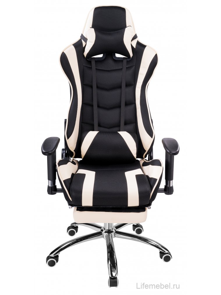Компьютерное кресло Kano 1 cream / black