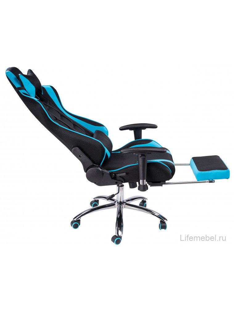Компьютерное кресло Kano 1 light blue / black