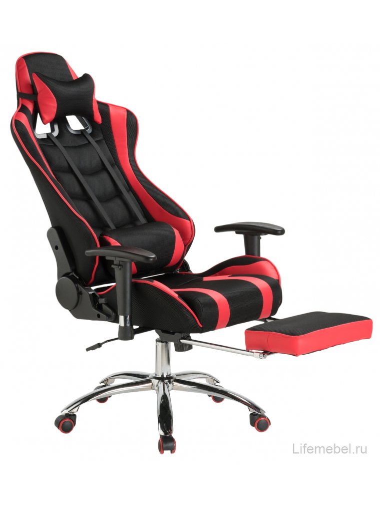 Компьютерное кресло Kano 1 red / black