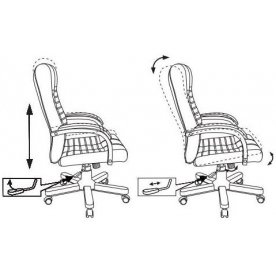 Компьютерное кресло KB-10walnut