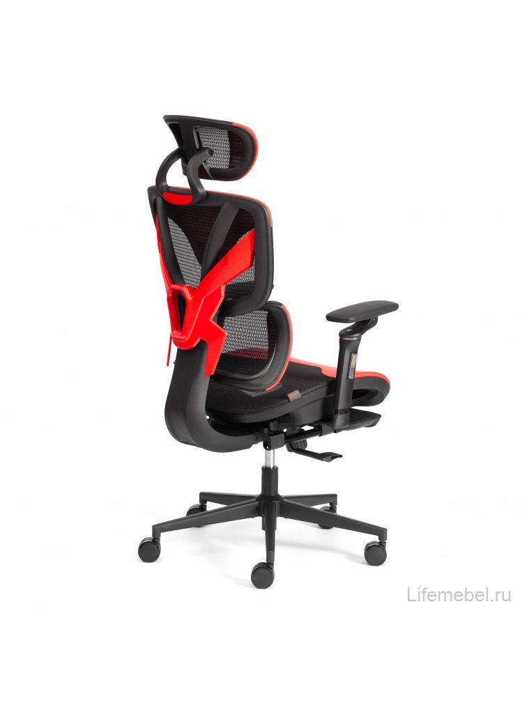 Компьютерное кресло KingCobra черный / красный