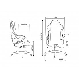 Компьютерное кресло Knight Atlant