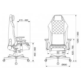 Компьютерное кресло Knight Rampart