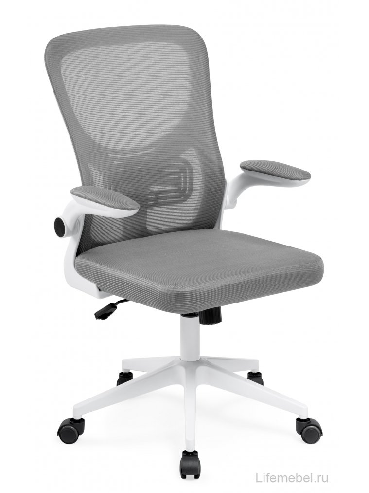 Компьютерное кресло Konfi dark gray / white