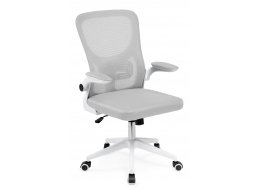 Компьютерное кресло Konfi light gray / white