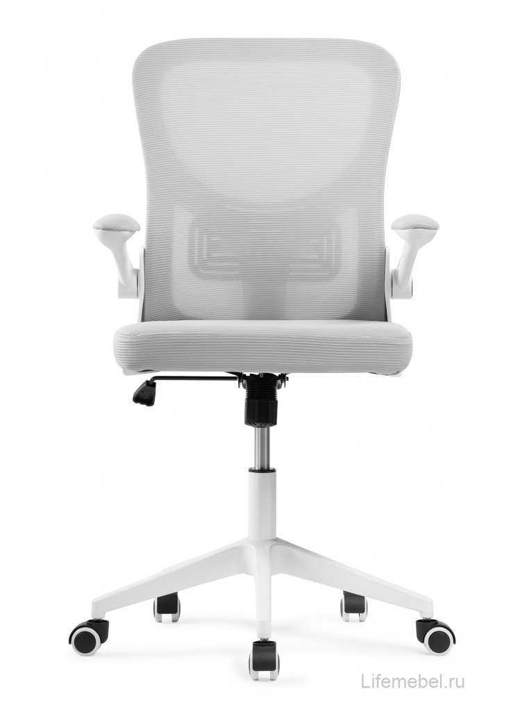 Компьютерное кресло Konfi light gray / white