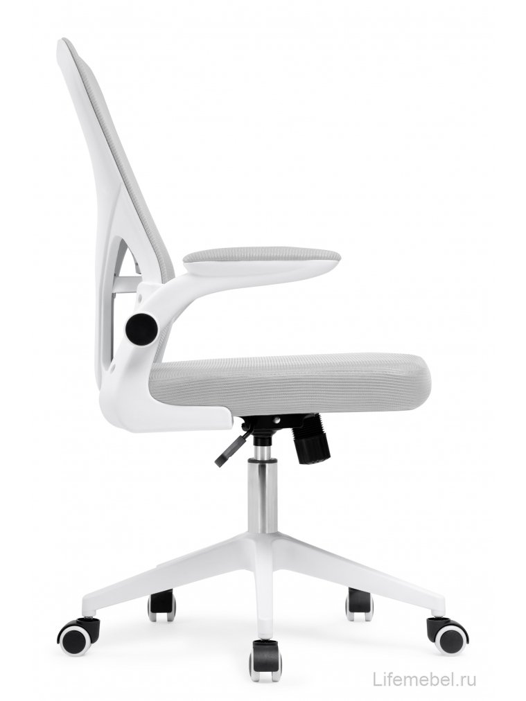 Компьютерное кресло Konfi light gray / white