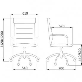 Компьютерное кресло Alexander