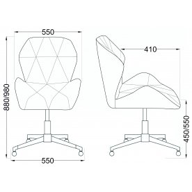 Компьютерное кресло Trix
