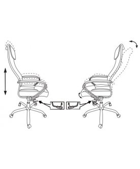 Компьютерное кресло CH-609SL