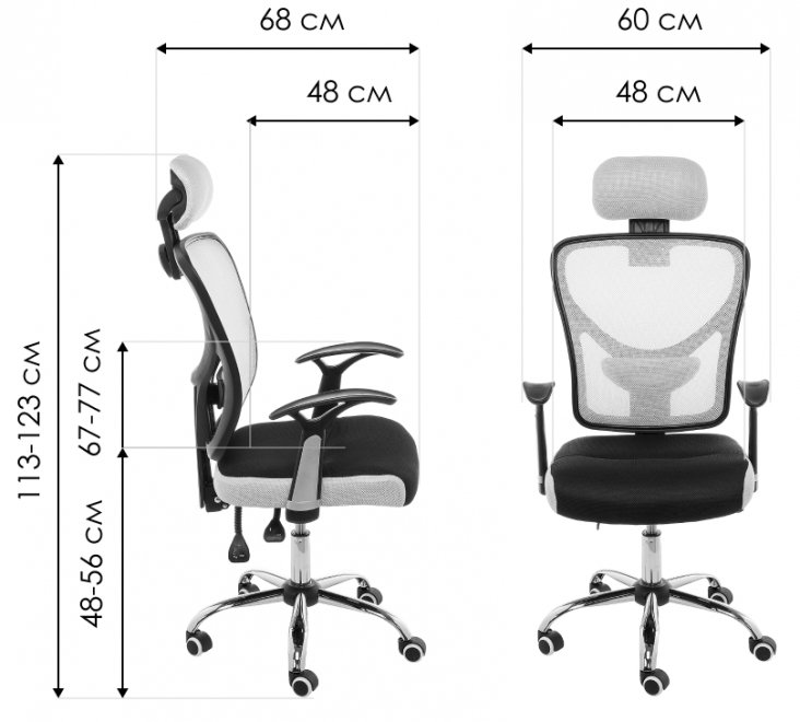Компьютерное кресло Lody 1 фиолетовое / черное