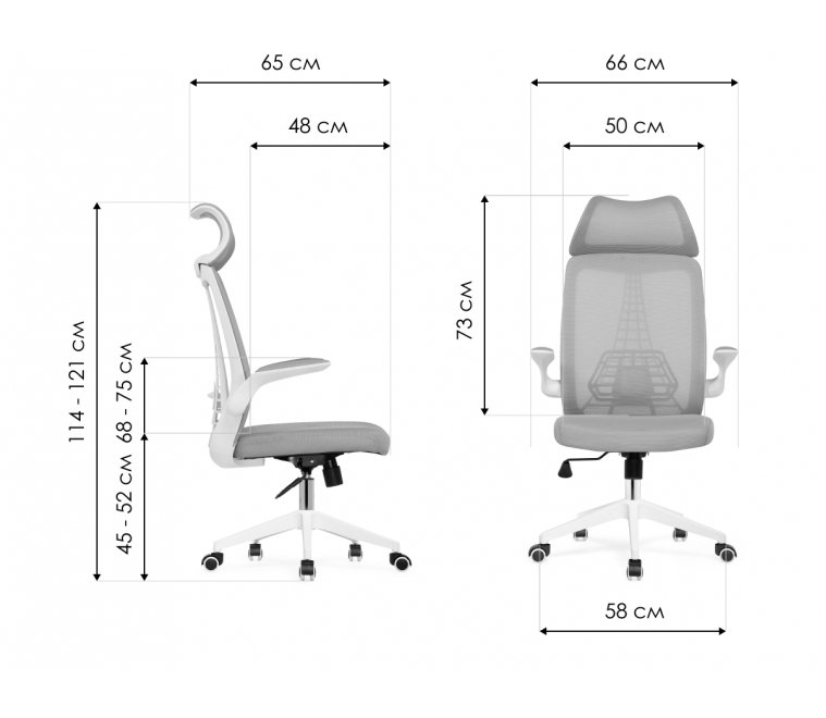 Компьютерное кресло Lokus dark gray