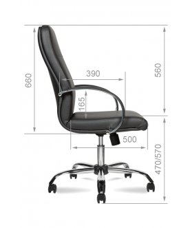 Компьютерное кресло М-175 В хром