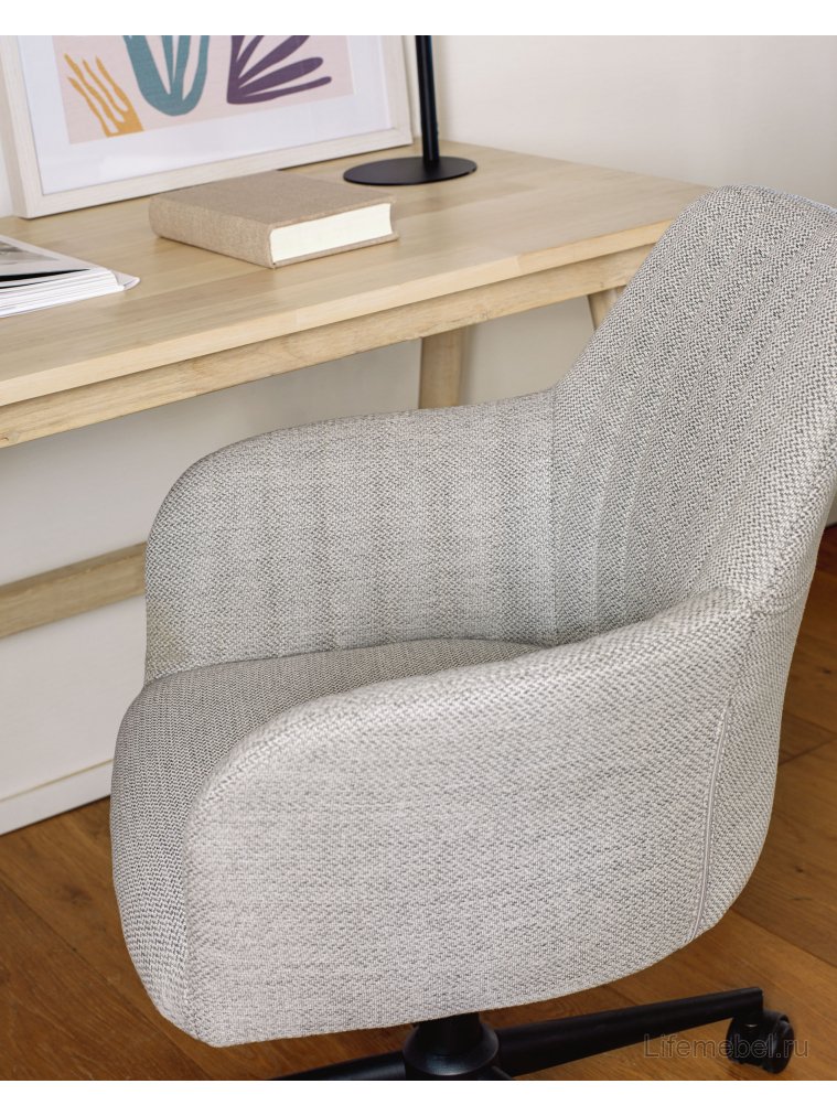 Компьютерное кресло Madina светло-серое