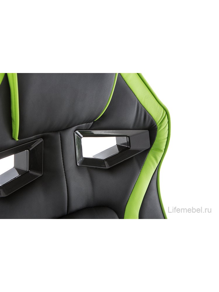 Компьютерное кресло Monza черное / зеленое