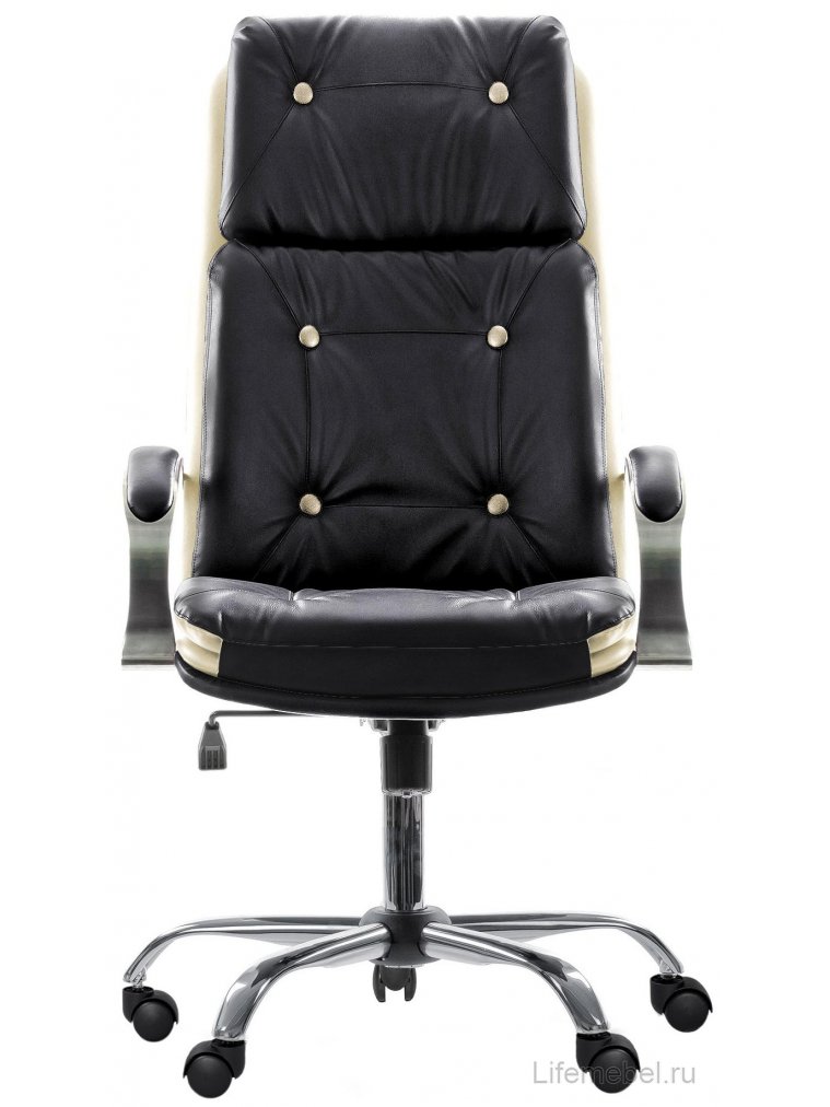 Компьютерное кресло Надир 2 черно-бежевое