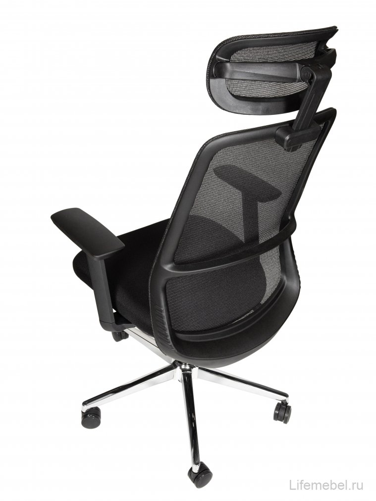 Компьютерное кресло Некст черный / хром